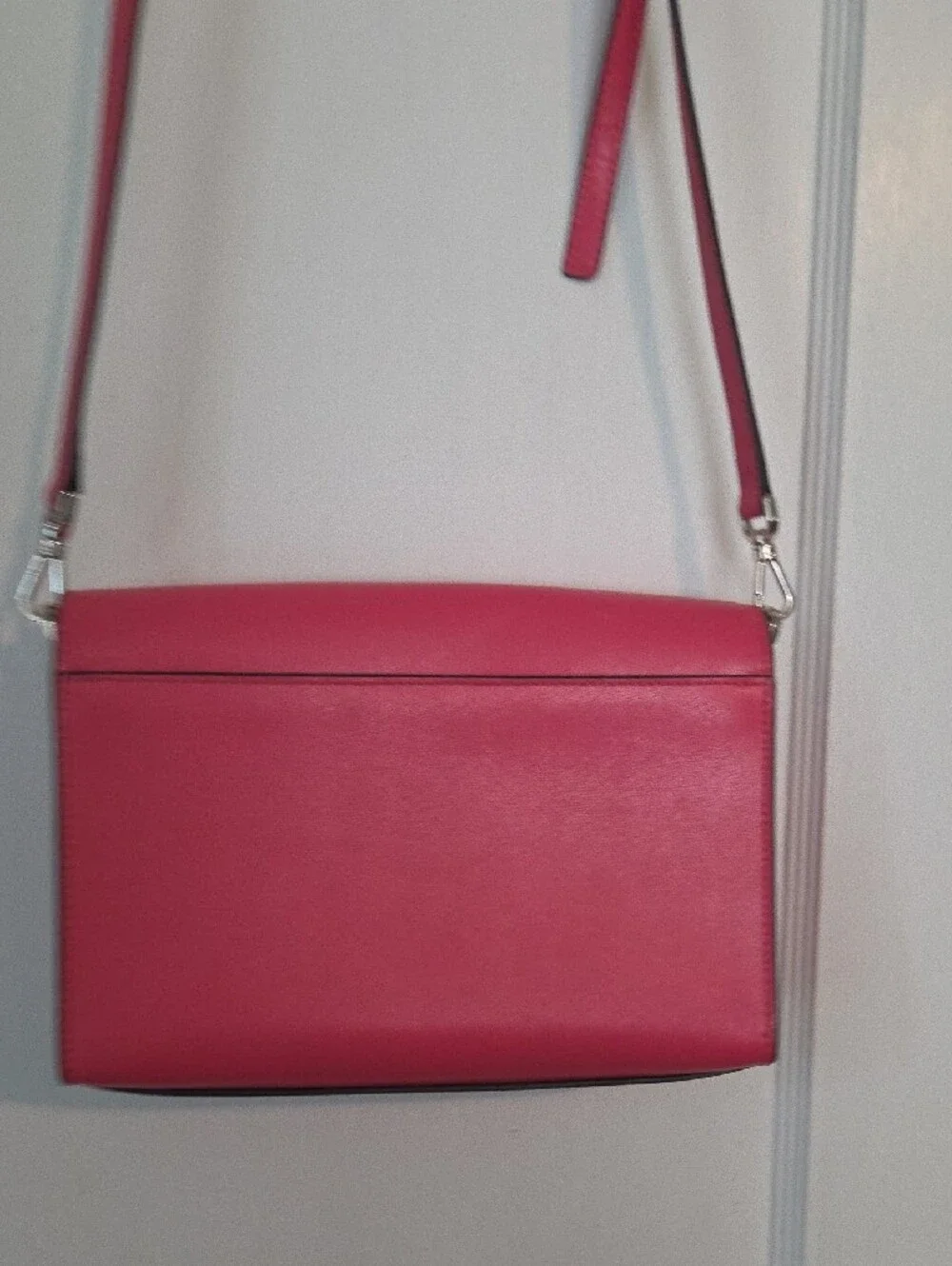 kate spade Pink Leather Flap Crossbody Bag